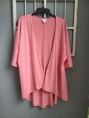 LuLaRoe, Lindsay, Soft Coral color- Very Roomy. Like NEW